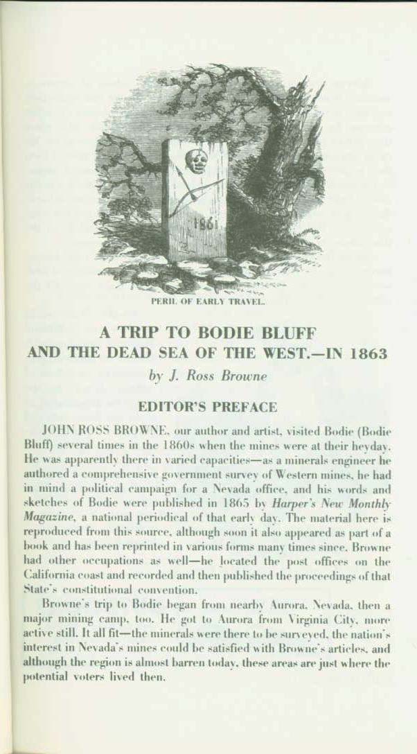 A TRIP TO BODIE BLUFF and the Dead Sea of the West (Mono Lake)--in 1863. vist0076a